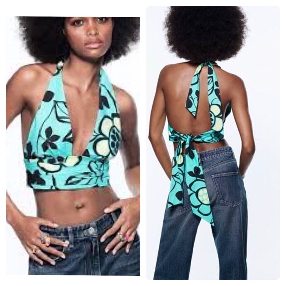 Zara Halter Top